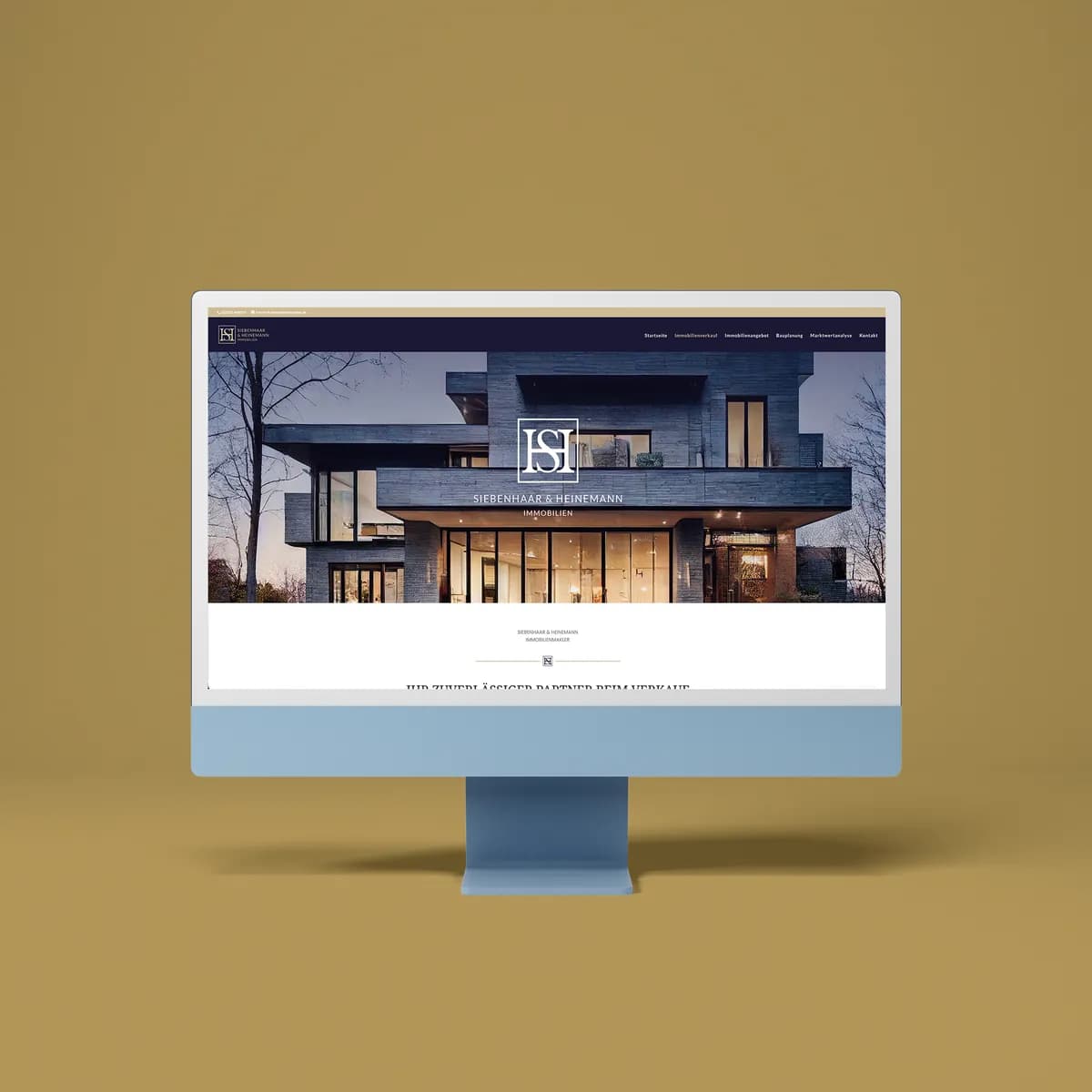 Website reference: S&H Immobilienmakler